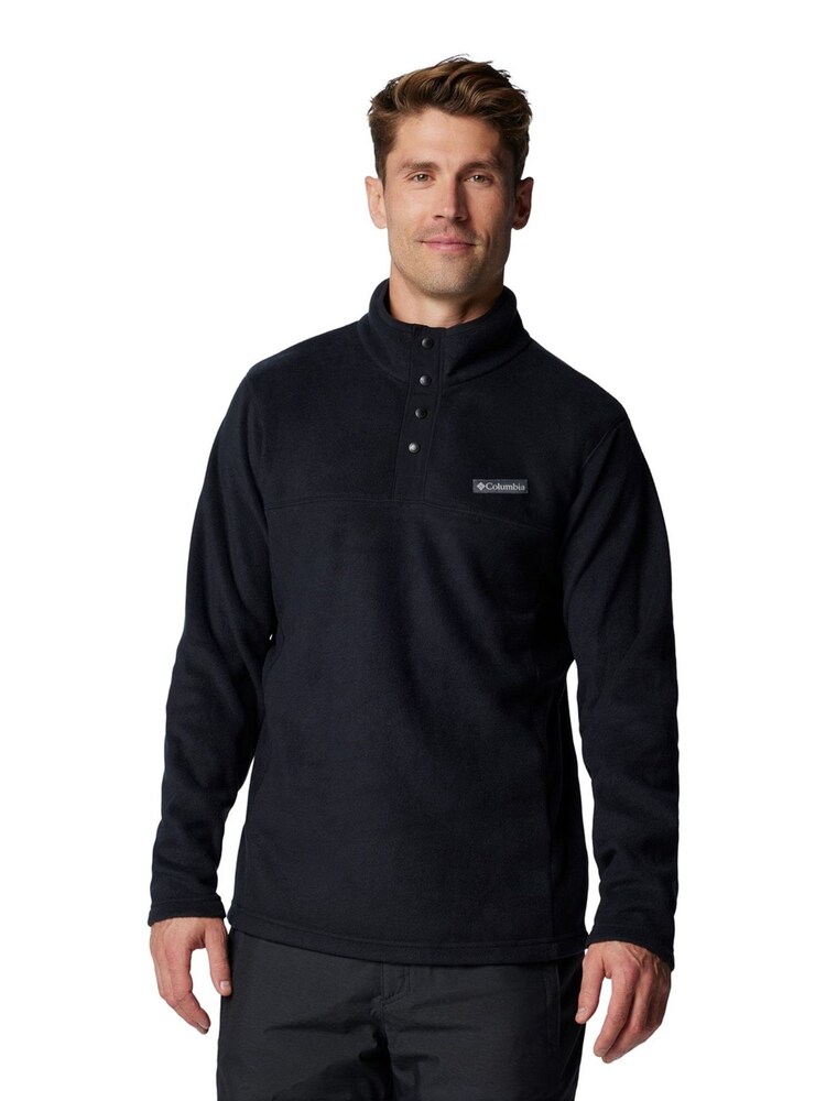 Columbia Black Steens Mountain Half Snap II Fleece - Image 1 of 4 Columbia Black Steens Mountain Half Snap II Fleece - Image 1 of 4