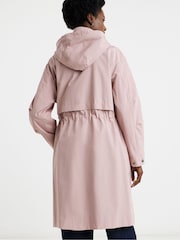 JD Williams Pink Shower Resistant Raincoat - Image 2 of 4