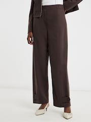JD Williams Herringbone Peg Leg Trousers - תמונה 1 מתוך 3