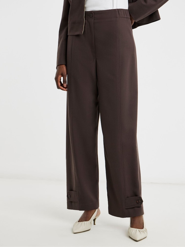 JD Williams Herringbone Peg Leg Trousers - תמונה 1 מתוך 3 JD Williams Herringbone Peg Leg Trousers - תמונה 1 מתוך 3