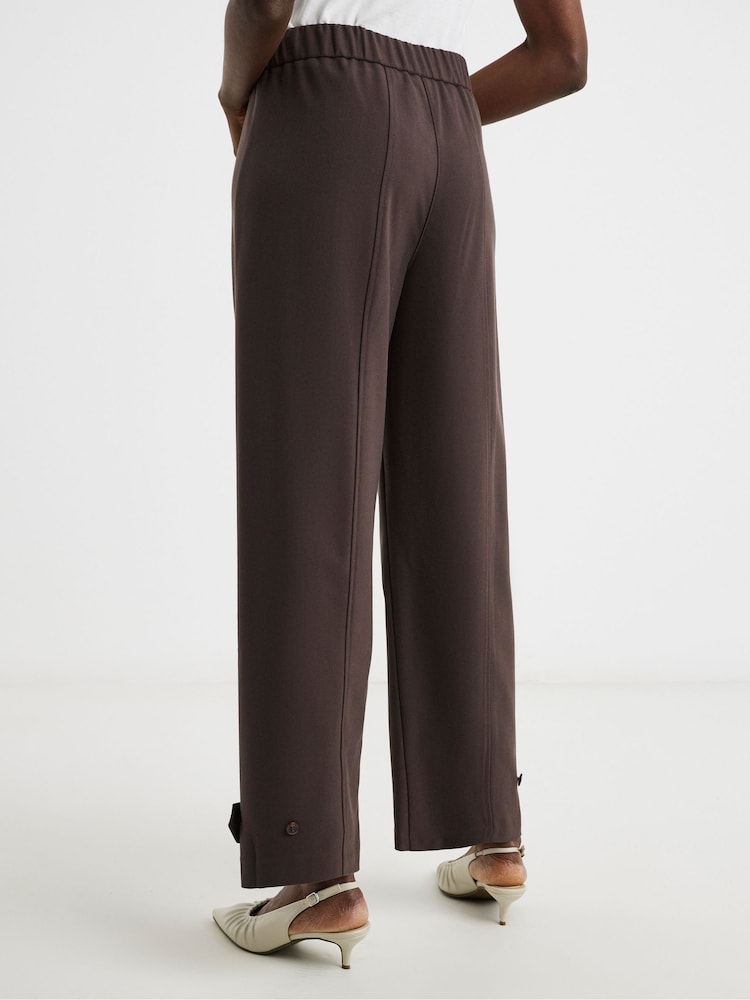 JD Williams Herringbone Peg Leg Trousers - תמונה 2 מתוך 3 JD Williams Herringbone Peg Leg Trousers - תמונה 2 מתוך 3