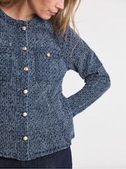 JD Williams Boucle Peplum Denim Jacket - Bild 4 von 4