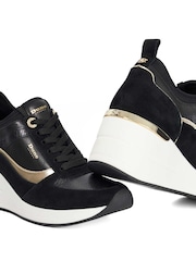 Dune London Black Elarah Trainers - Image 6 of 6