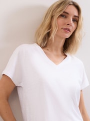 Phase Eight White Saphiya T-Shirt - Image 1 of 7