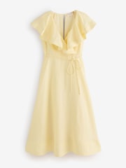 Phase Eight Yellow Petite Matilda Dress - Image 6 of 7