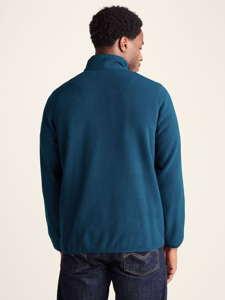 Tog 24 Blue Ryle Zip Neck Deep Micro Fleece - Image 2 of 6