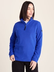 Tog 24 Blue Revive Zip Neck Fleece - Image 1 of 7