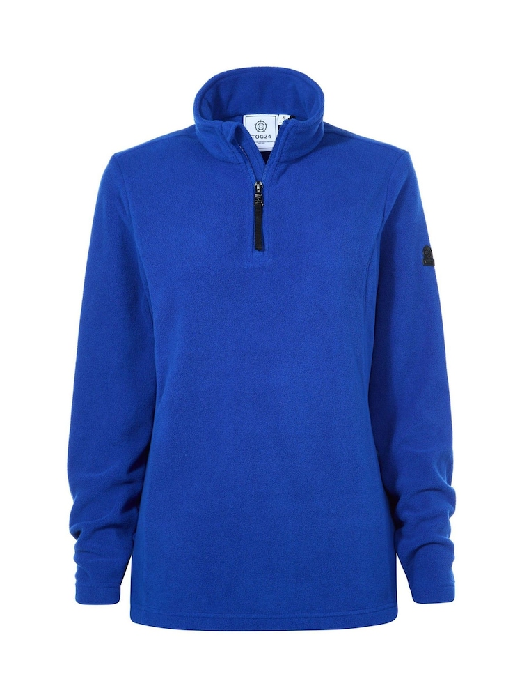 Tog 24 Blue Revive Zip Neck Fleece - Image 7 of 7