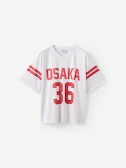 Cotton On White Football Jersey - Image 5 of 6