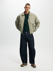 Cotton On Green Box Fit T-Shirt - Image 4 of 4