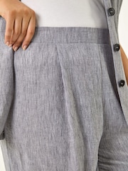 Roman Grey Curve Wide Leg Trousers - Image 5 of 5