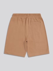 U.S. Polo Assn Brown Twill Texture Jersey Shorts - Image 6 of 7