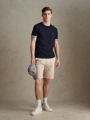 U.S. Polo Assn Blue Taped T-Shirt - Image 3 of 6
