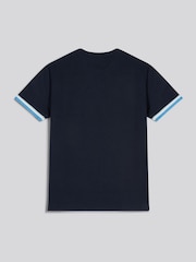 U.S. Polo Assn Blue Taped T-Shirt - Image 6 of 6