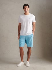 U.S. Polo Assn Blue Terry Sweat Shorts - Image 3 of 7