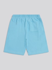 U.S. Polo Assn Blue Terry Sweat Shorts - Image 6 of 7