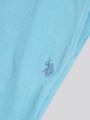 U.S. Polo Assn Blue Terry Sweat Shorts - Image 7 of 7
