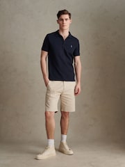 U.S. Polo Assn. Navy Twill Texture Polo Shirt - Image 3 of 7