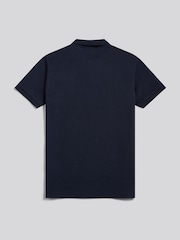 U.S. Polo Assn. Navy Twill Texture Polo Shirt - Image 6 of 7