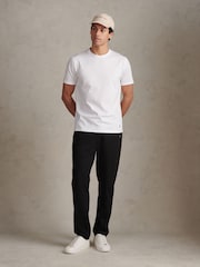 Branco - U.S. Polo Assn Smart Mercerised T-Shirt - Imagem 3 de 7