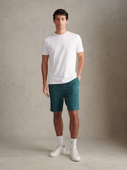 U.S. Polo Assn Teal Terry Sweat Shorts - Image 3 of 7