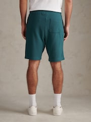 U.S. Polo Assn Teal Terry Sweat Shorts - Image 4 of 7