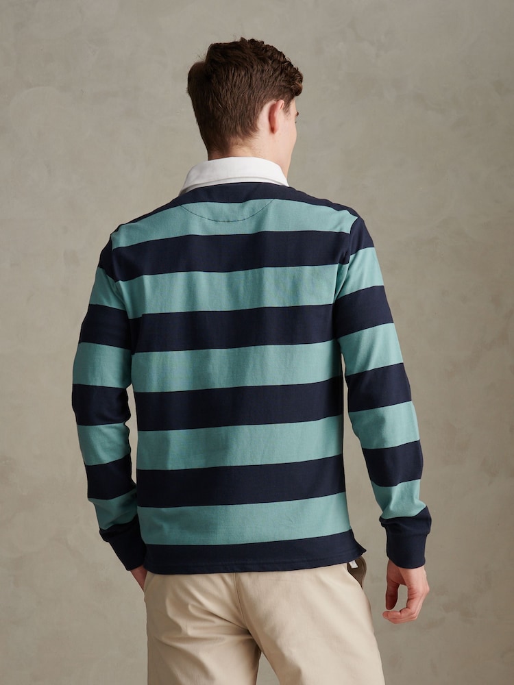 U.S. Polo Assn Classic Stripe Rugby Shirt - Imaginea 2 din 7