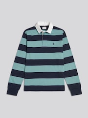 U.S. Polo Assn Classic Stripe Rugby Shirt - Imaginea 5 din 7