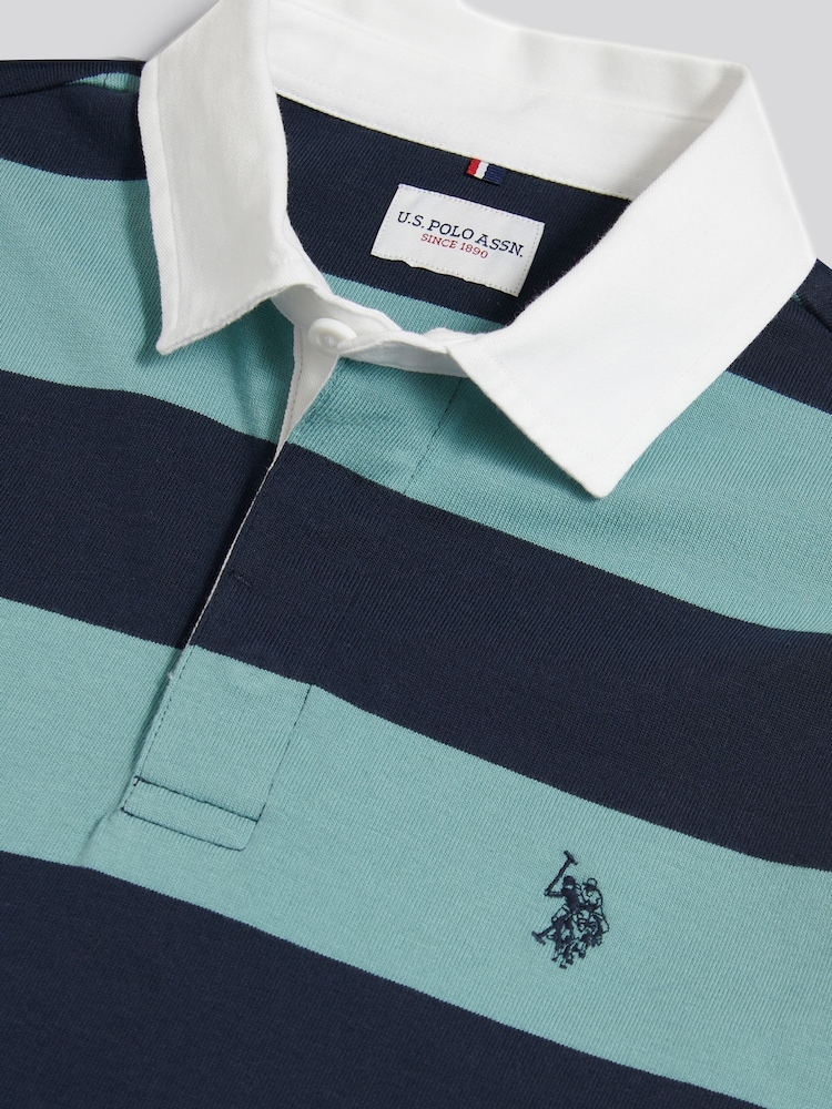 U.S. Polo Assn Classic Stripe Rugby Shirt - Imaginea 7 din 7