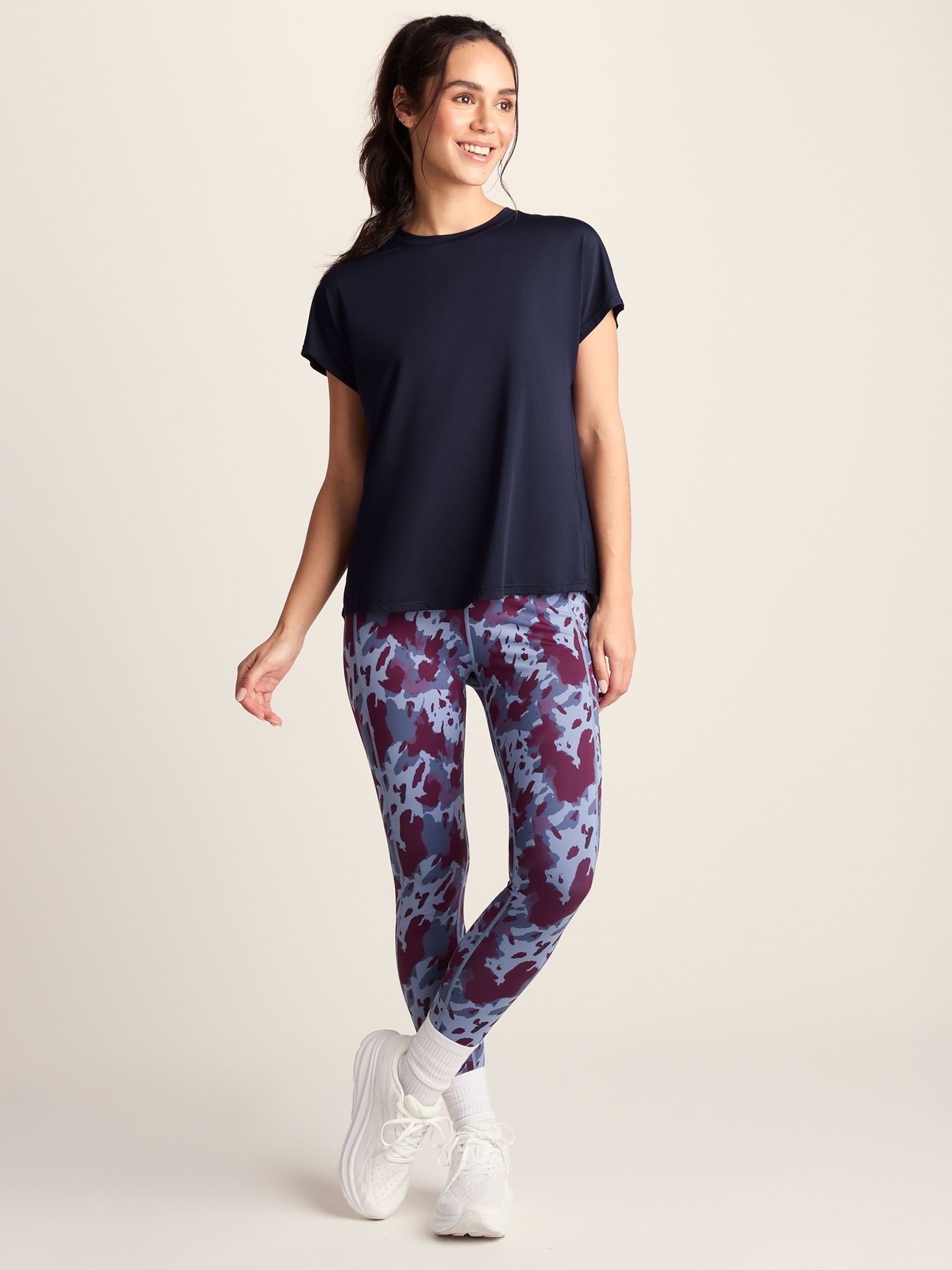 Buy Tog 24 Navy Skyla Short Sleeve Performance Top from Next India