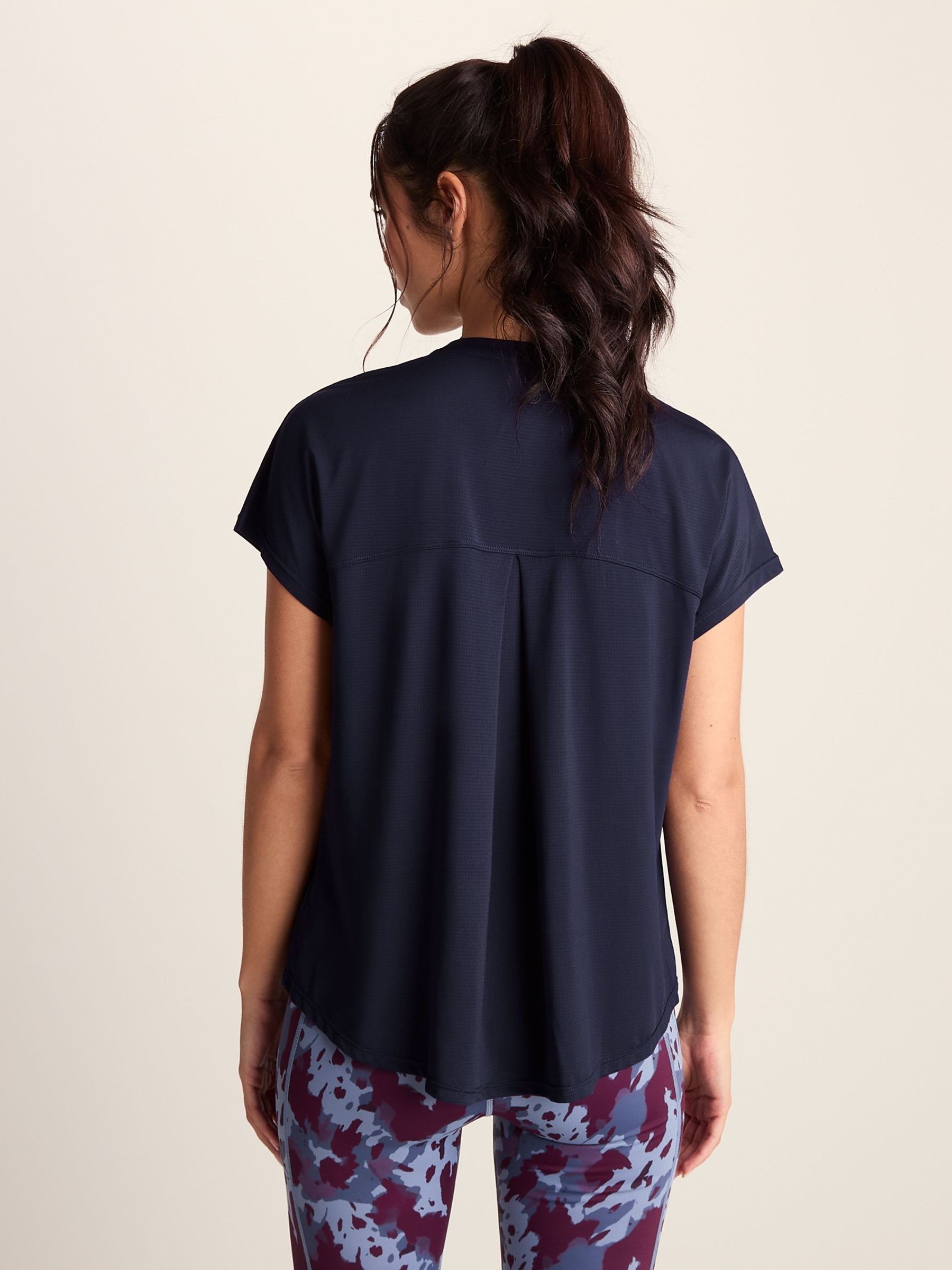 Buy Tog 24 Navy Skyla Short Sleeve Performance Top from Next India