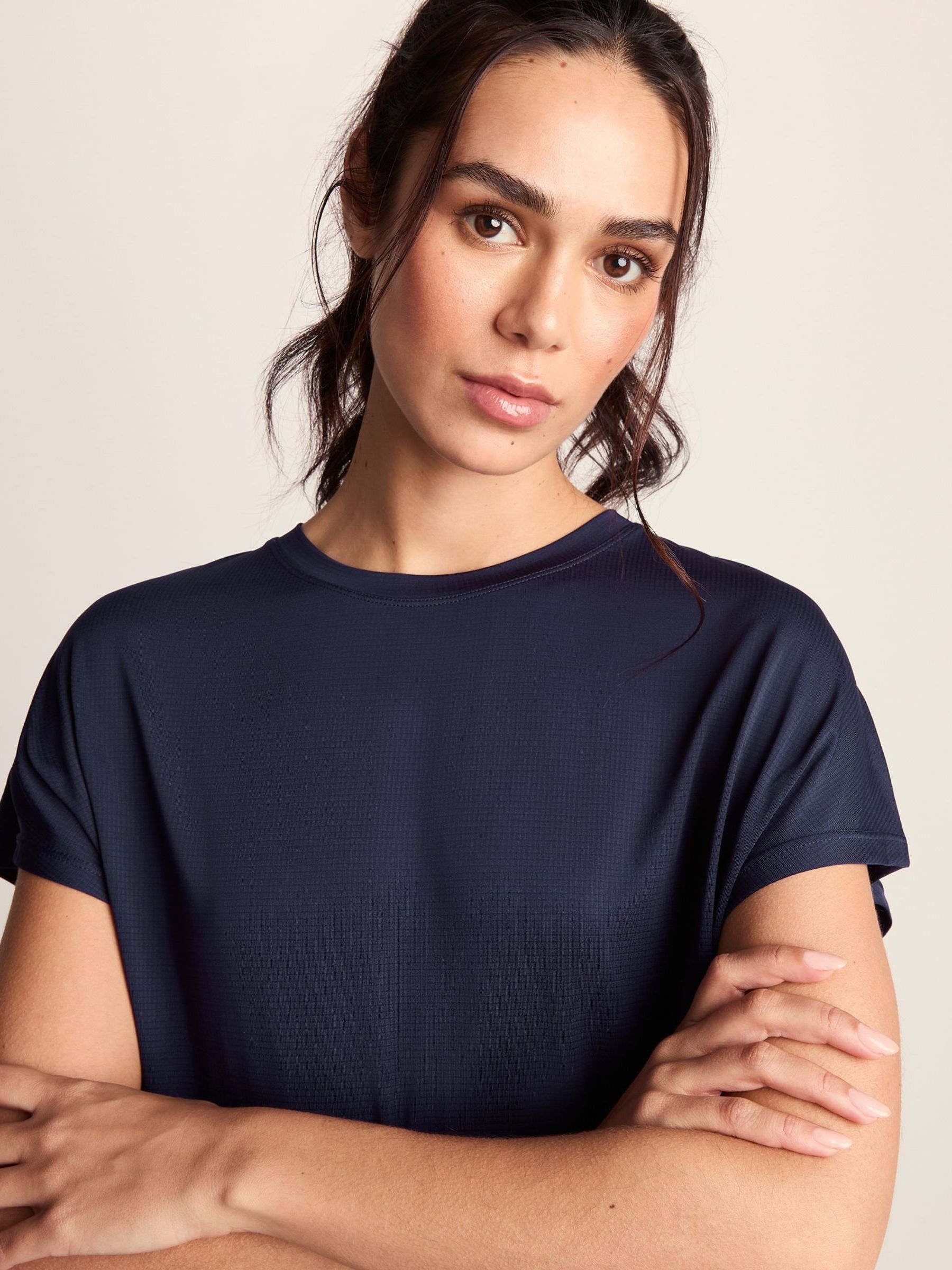Buy Tog 24 Navy Skyla Short Sleeve Performance Top from Next India