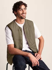 Tog 24 Brown Sutterby Padded Gilet - Image 4 of 7