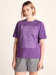 Tog 24 Purple Wave T-Shirt - Image 6 of 7