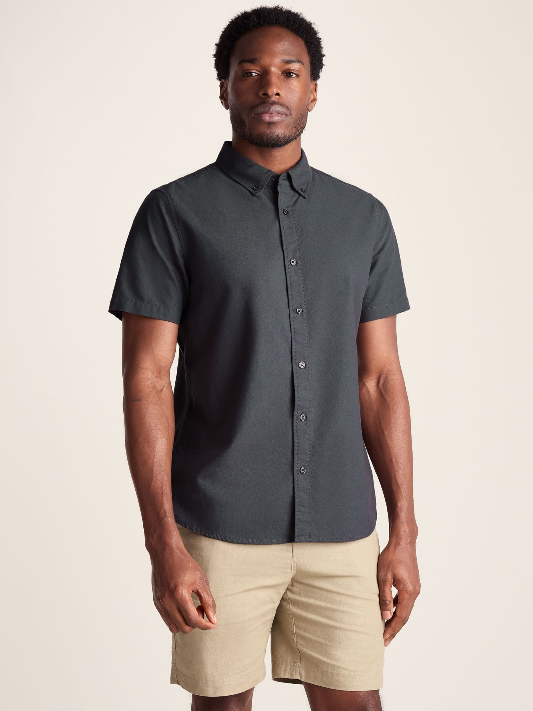 Buy Tog 24 Grey Jayden Short Sleeve Shirt from Next Canada
