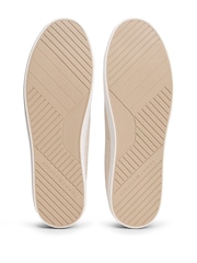 Natural - Tommy Hilfiger Linen Chambray Jacquard Trainers - Imaginea 6 din 6