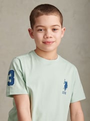 U.S. Polo Assn. Mint Green Player 3 T-Shirt - Image 5 of 9
