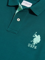 U.S. Polo Assn Green Player Polo Shirt - Image 9 of 9