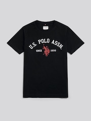 U.S. Polo Assn. Black Signature Arch Print T-Shirt - Image 5 of 7