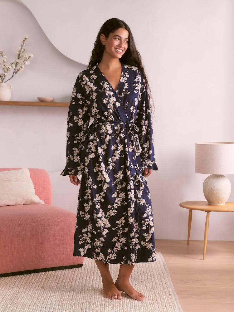 Bath & Body Works Printed Floral Robe - Bild 1 von 5