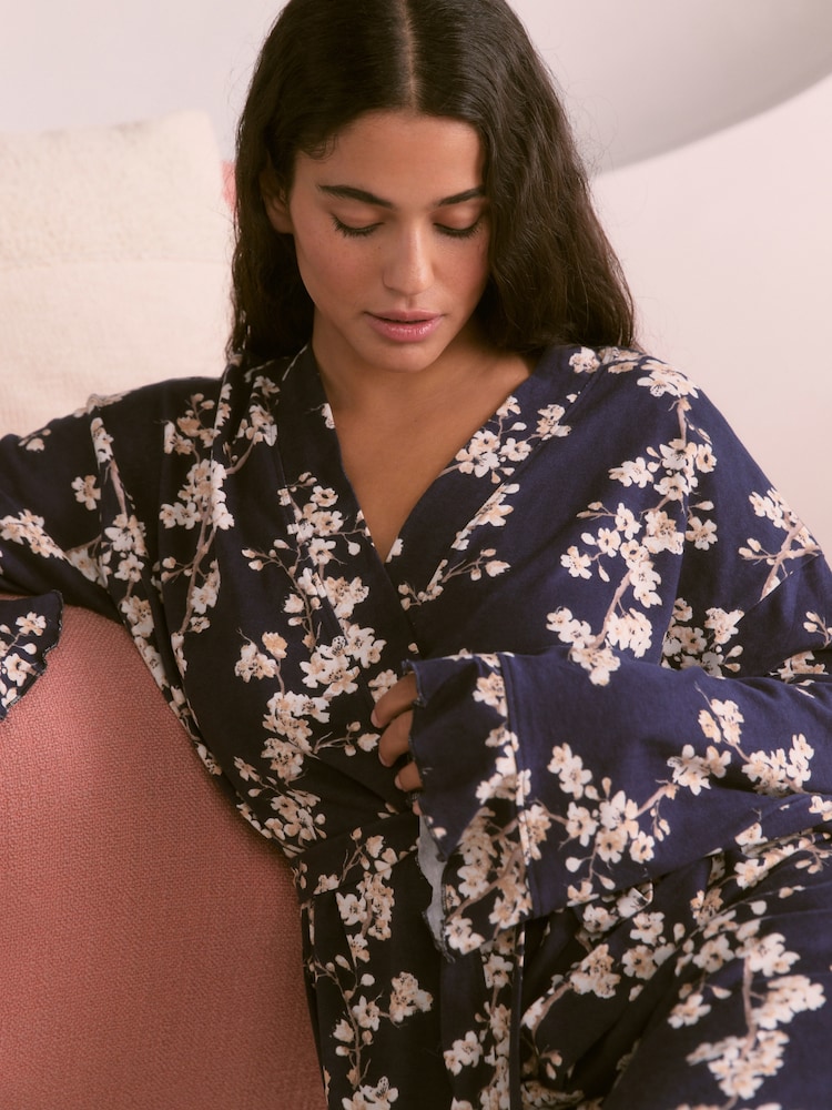 Bath & Body Works Printed Floral Robe - Bild 5 von 5