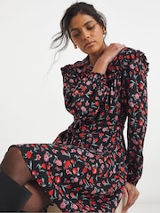 Simply Be Frill Detail Shirt Dress - Image 3 of 4