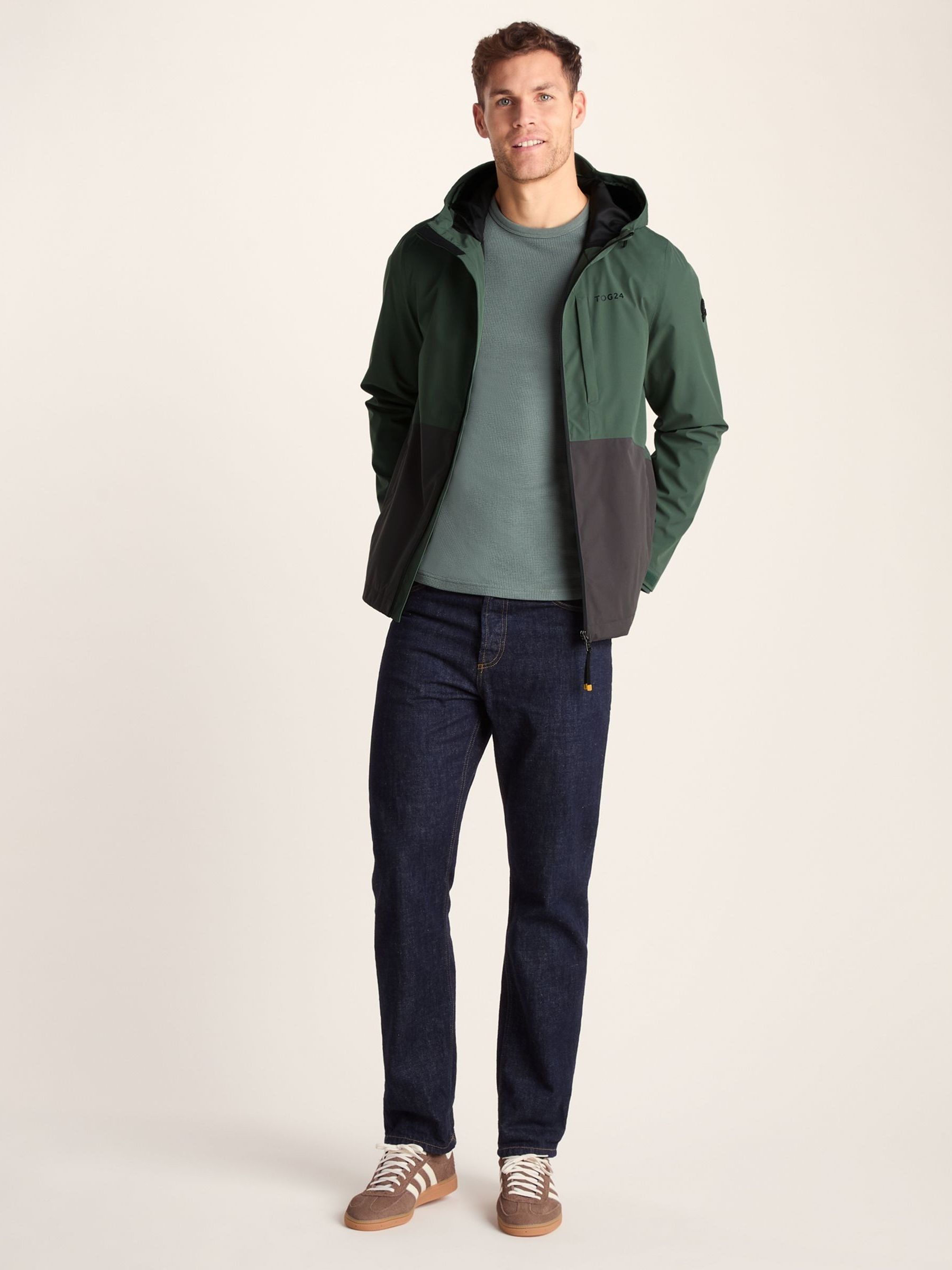 Buy Tog 24 Grey Ellon Waterproof Jacket from the Next UK online shop