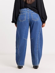 Blugi Simply Be cu croială tip balon voluminoși - Imaginea 2 din 4