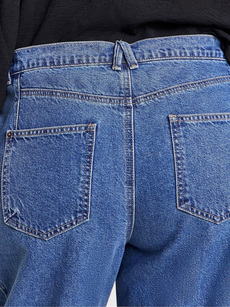 Blugi Simply Be cu croială tip balon voluminoși - Imaginea 4 din 4