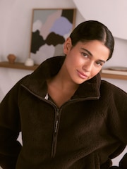 Bath & Body Works Borg Jacket with New York Embroidery - 6суретінің 2 суреті