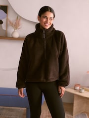 Bath & Body Works Borg Jacket with New York Embroidery - 6суретінің 3 суреті
