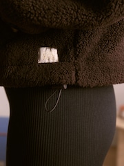 Bath & Body Works Borg Jacket with New York Embroidery - 6суретінің 6 суреті