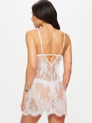 Ann Summers White Availing All Over Lace Chemise - Image 2 of 5