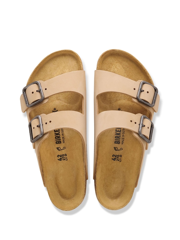 Birkenstock Sandcastle Arizona Wire Buckle Nubuck Sandals - Image 3 of 3